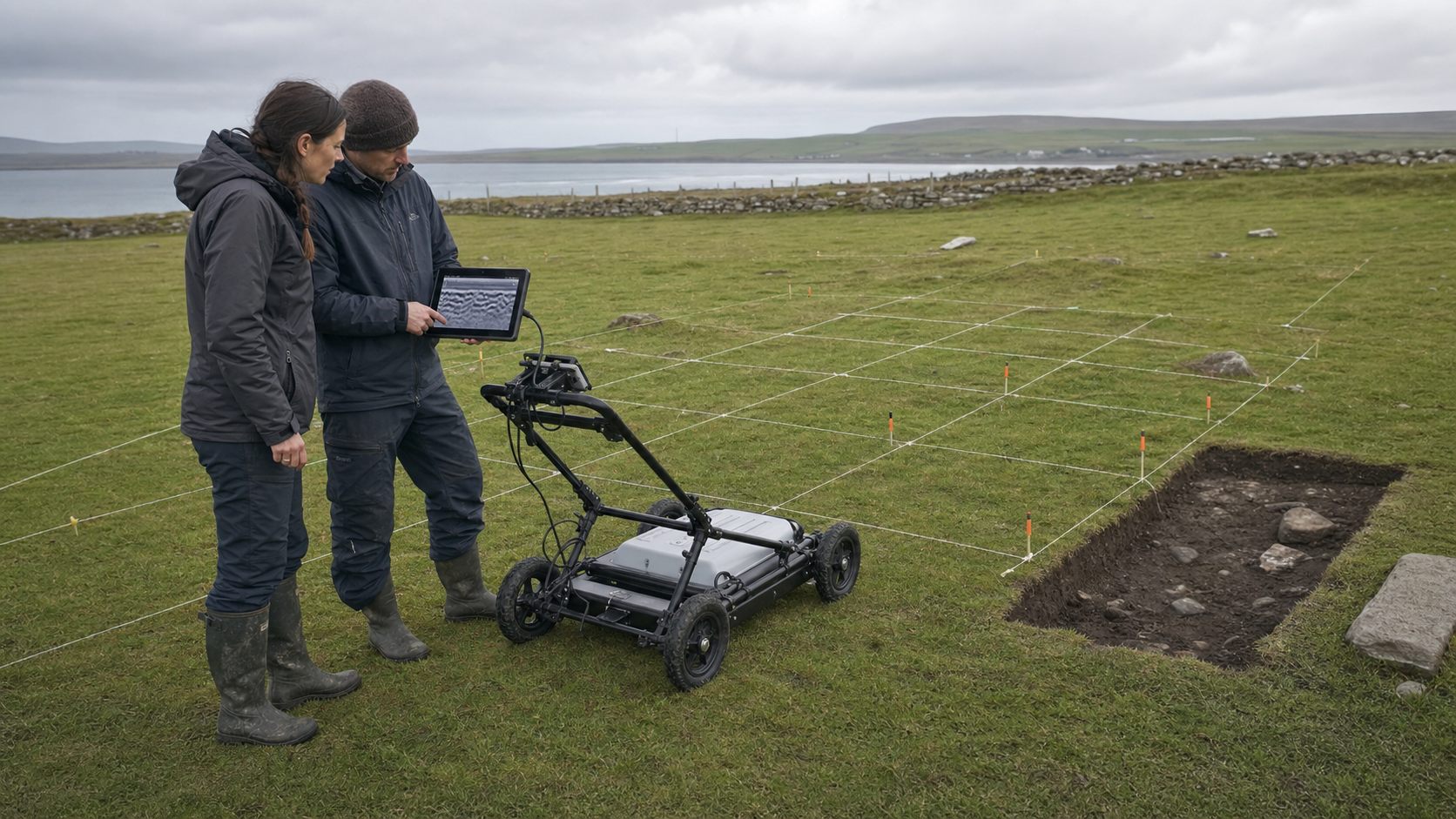Georadar en arqueolog&iacute;a aplicado a una prospecci&oacute;n GPR en sitio arqueol&oacute;gico